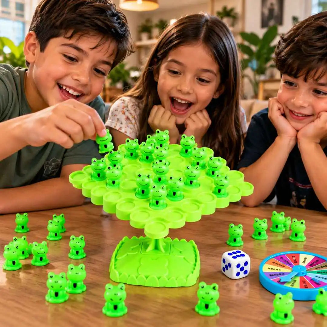 RANABOOM 🐸 – El Juego de Equilibrio que Une a Toda la Familia