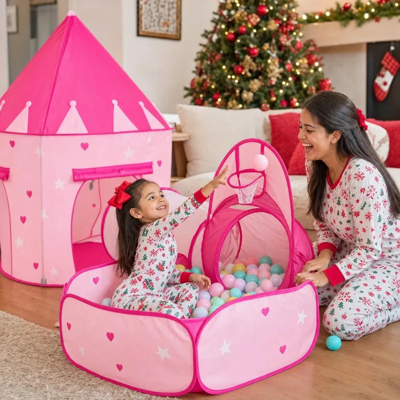 Inventalo Tu™ | Carpa Túnel 3 en 1: su propio castillo en casa