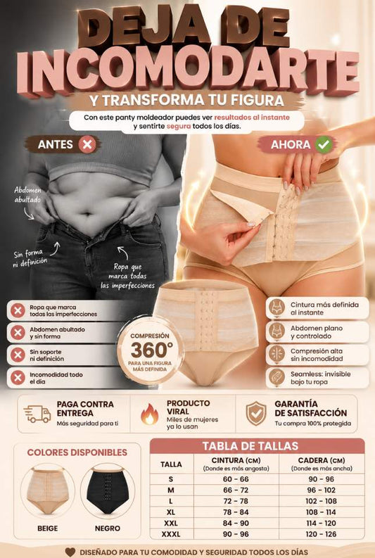 Faja Moldeadora Invisible | Define tu Figura sin que Nadie lo Note