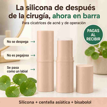 CICALISA Barra de Silicona con Centella Asiática - Cara y Cuerpo - Pago al Recibir