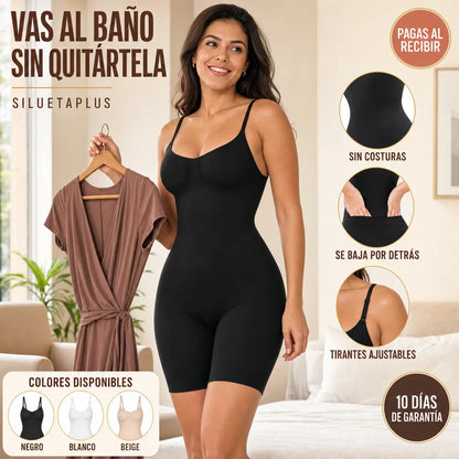SiluetaPlus™ Faja Body Quita Fácil - Vas al Baño sin Quitártela