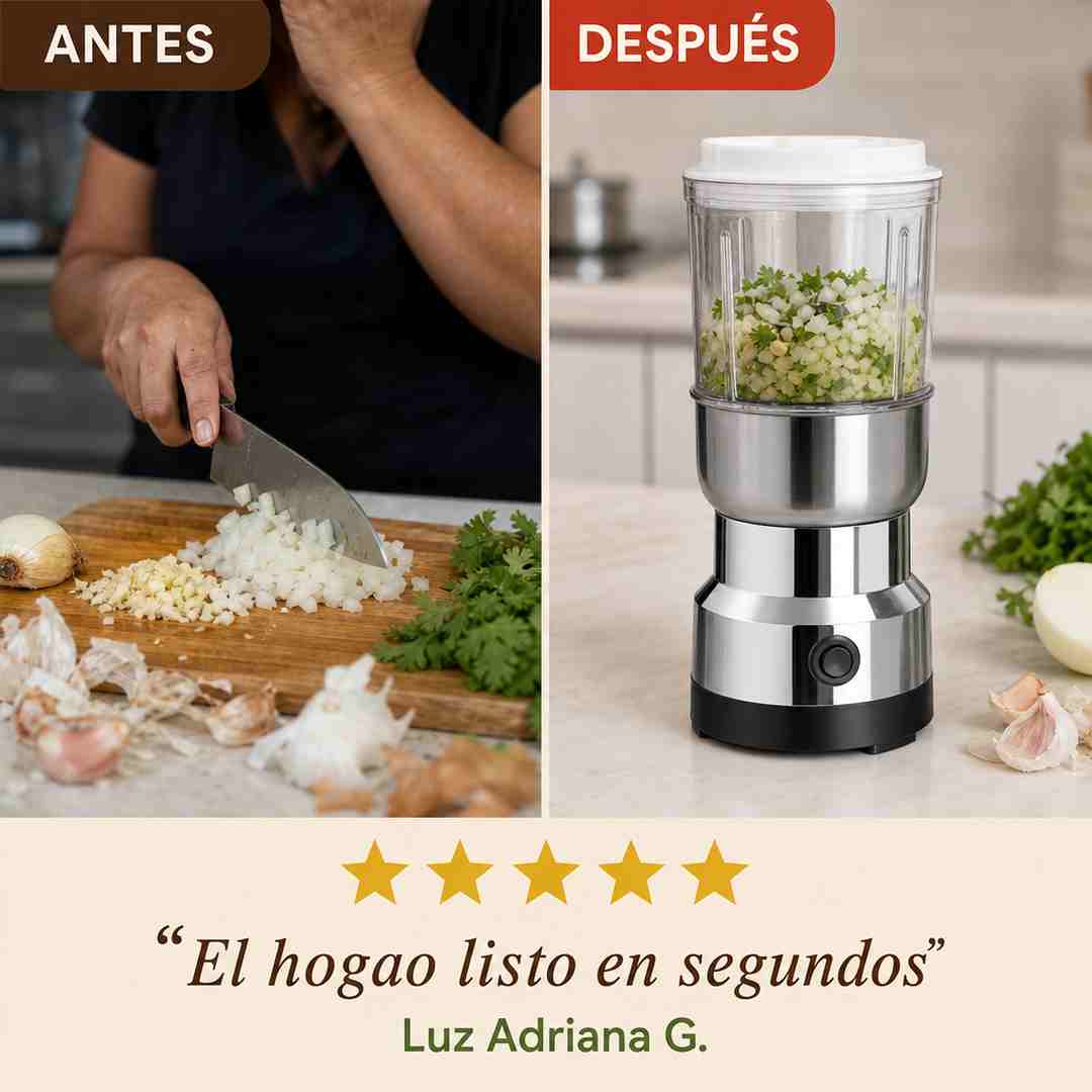 CafeMix Pro™ Molino de Café y Picatodo 2 en 1 - Envío Gratis y Pago al Recibir
