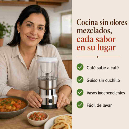 CafeMix Pro™ Molino de Café y Picatodo 2 en 1 - Envío Gratis y Pago al Recibir