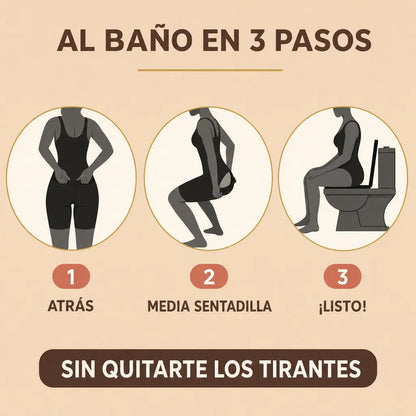 SiluetaPlus™ Faja Body Quita Fácil - Vas al Baño sin Quitártela