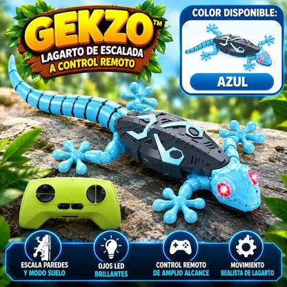 GEKZO – El Lagarto que Escala Paredes y Sorprende a los Niños